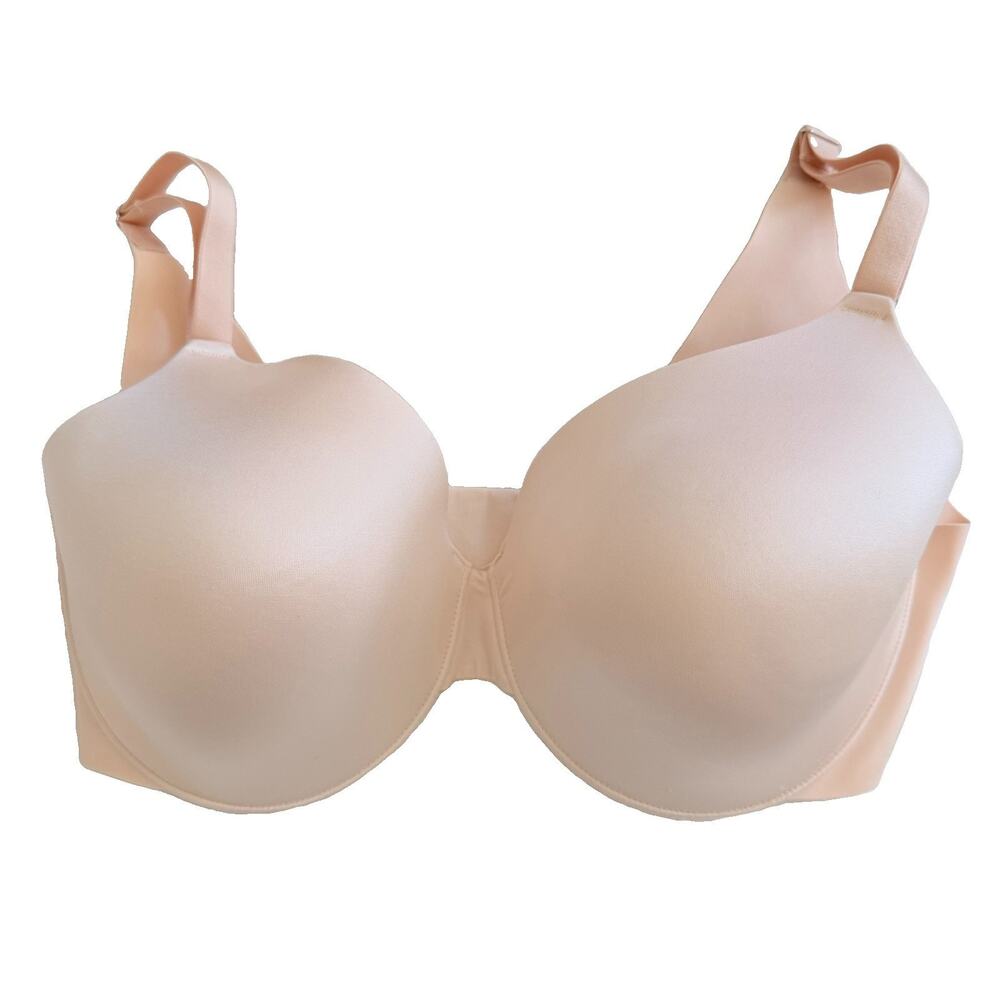 Soma Womens Vanishing Back Full Coverage Bra 36DDD Nude EUC